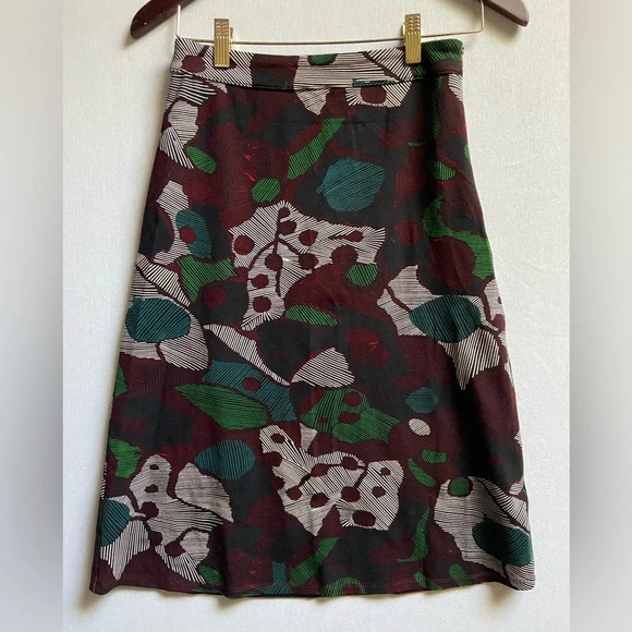 Isla Maude Anthropologie  Turia Floral Pencil Skirt Sz Xs - Picture 1 of 10
